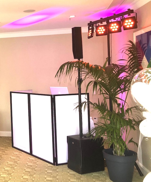 Kleines Technikpaket von DJ Lüneburg auf einer Hochzeitsfeier - Bergström Lüneburg